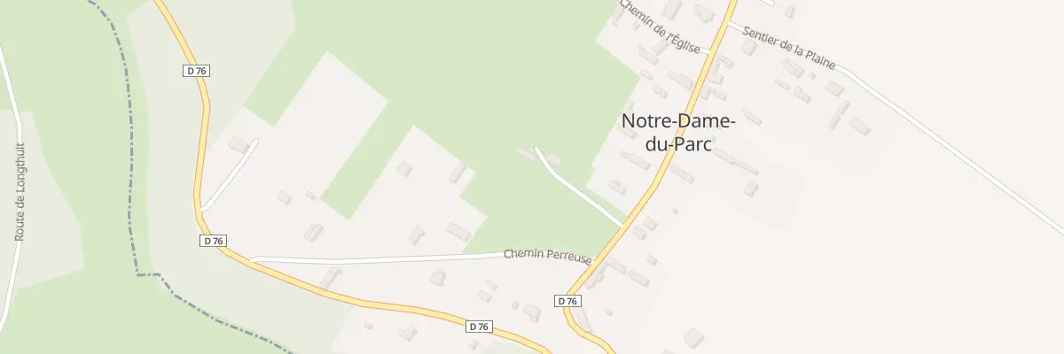 Plan du 39 Rte du Parc à Notre-Dame-du-Parc