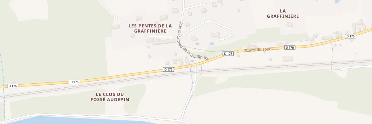 Plan du 50 Rte de Tours à Chissay-en-Touraine