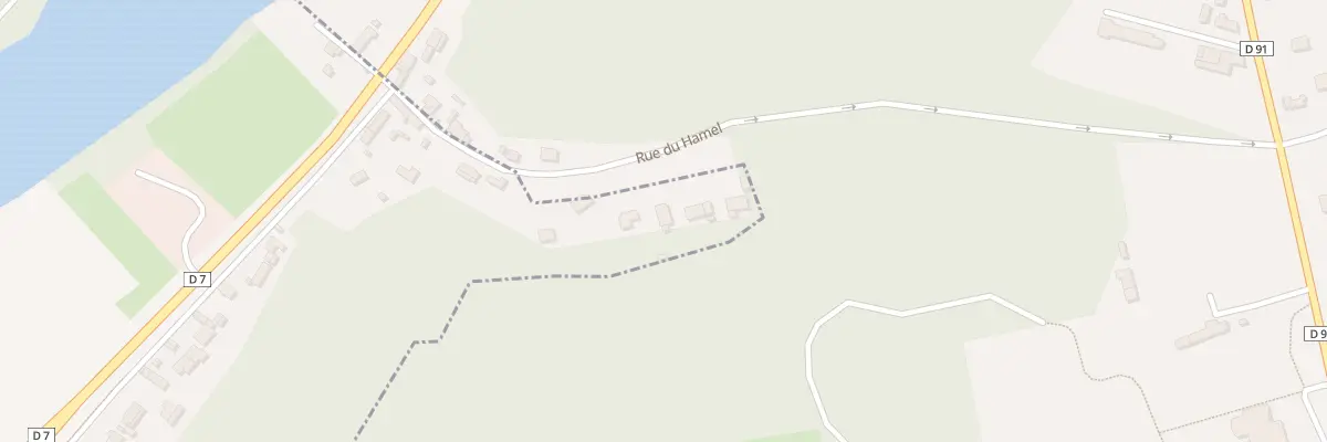 Plan du 12 Rue du Hamel aux Authieux-sur-le-Port-Saint-Ouen