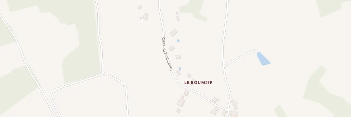 Plan du 28C Le Bourmier à Anlhiac