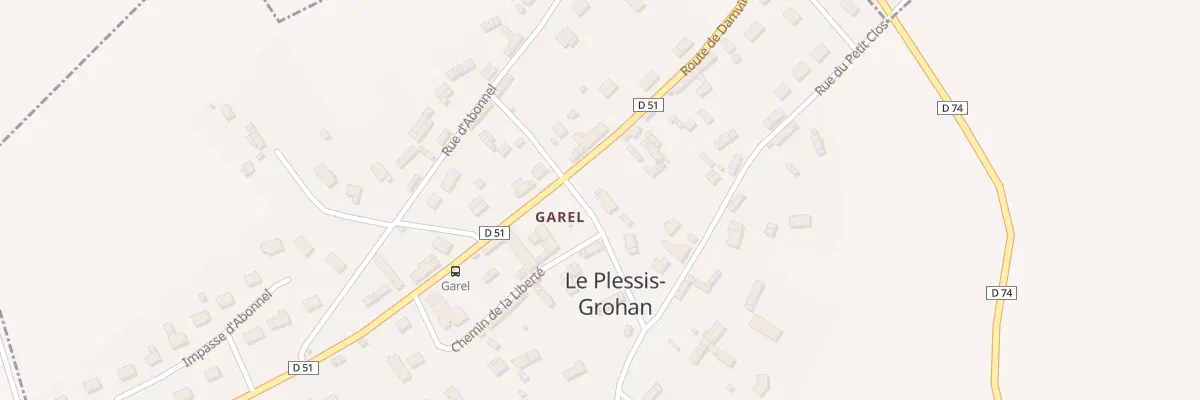 Plan du 97 Che de Bellevue au Plessis-Grohan
