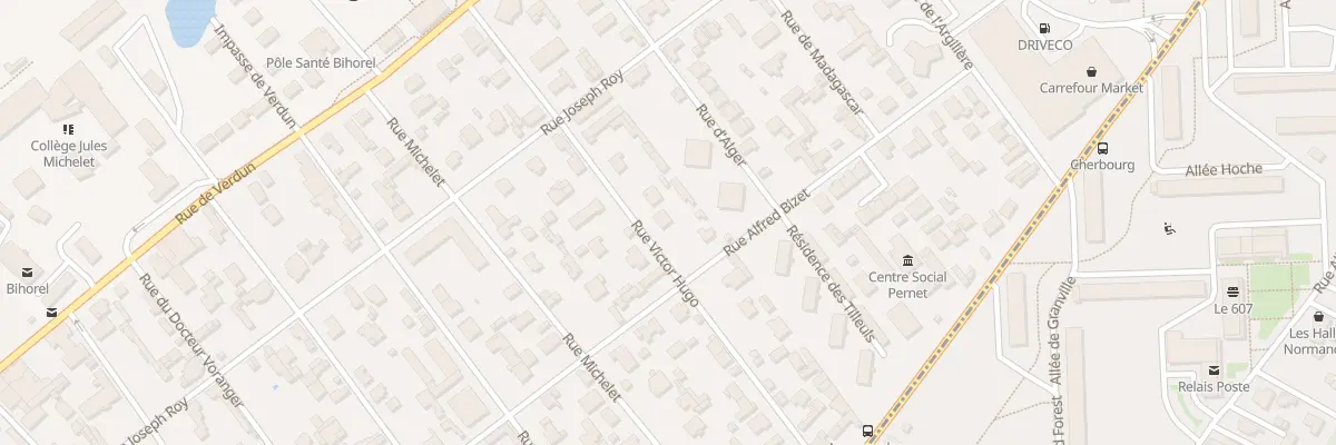 Plan du 15A Rue Victor Hugo Bihorel à Bihorel