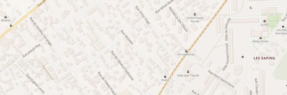Plan du 17 Rue Michelet à Bihorel