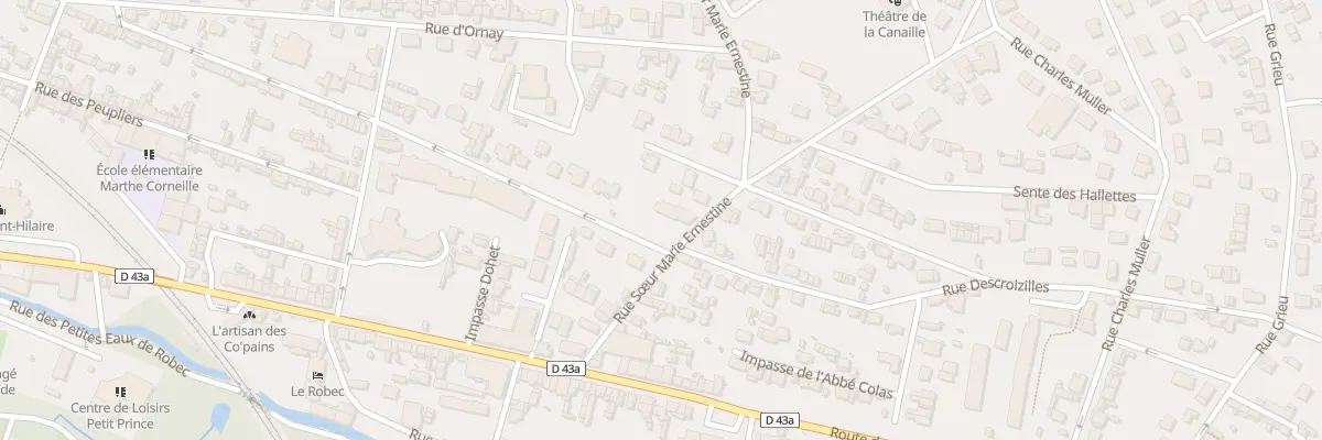 Plan du 9 Rue Soeur Marie Ernestine à Rouen