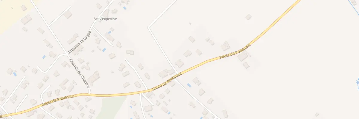 Plan du 695 Rte du Pontinaut à Castelsarrasin