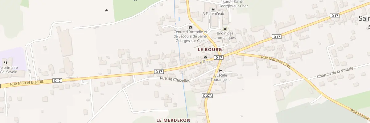 Plan du 36 Rue Marcel Bisault à Saint-Georges-sur-Cher