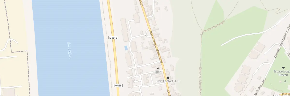 Plan du 117 Rue François Mitterrand à Amfreville-la-Mi-Voie