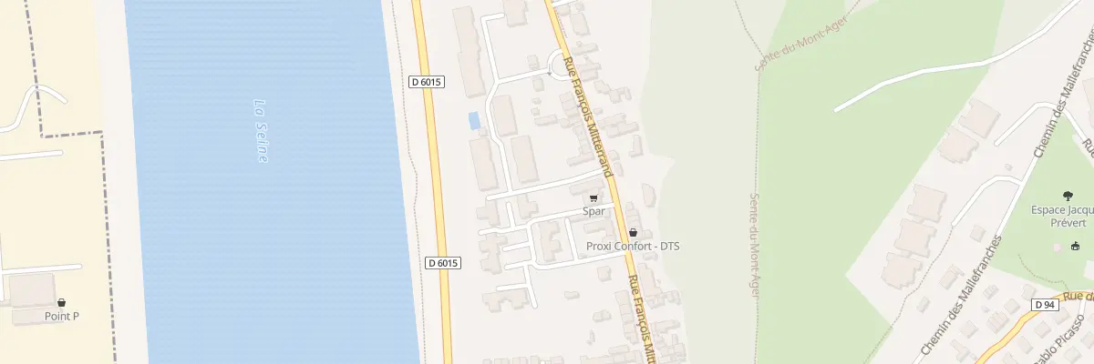 Plan du 119 Rue François Mitterrand à Amfreville-la-Mi-Voie