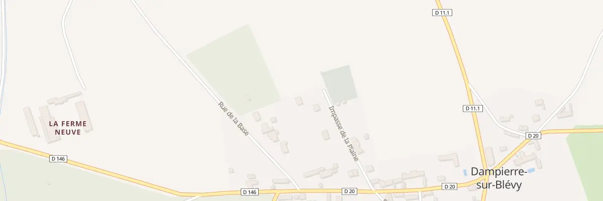Plan du 7 Imp de la Plaine à Maillebois