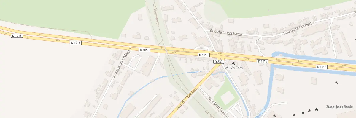 Plan du 25 Av Marechal Foch à Évreux