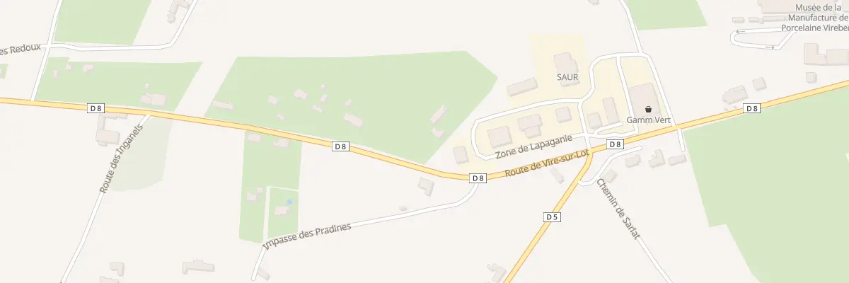 Plan du 590 Rte de Vire-sur-Lot à Puy-l’Évêque