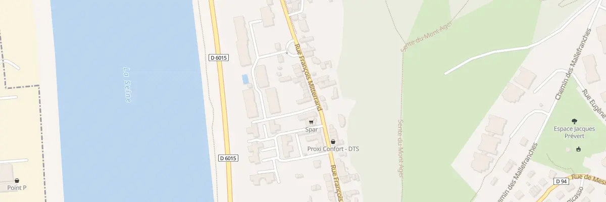 Plan du 113E Rue François Mitterrand à Amfreville-la-Mi-Voie