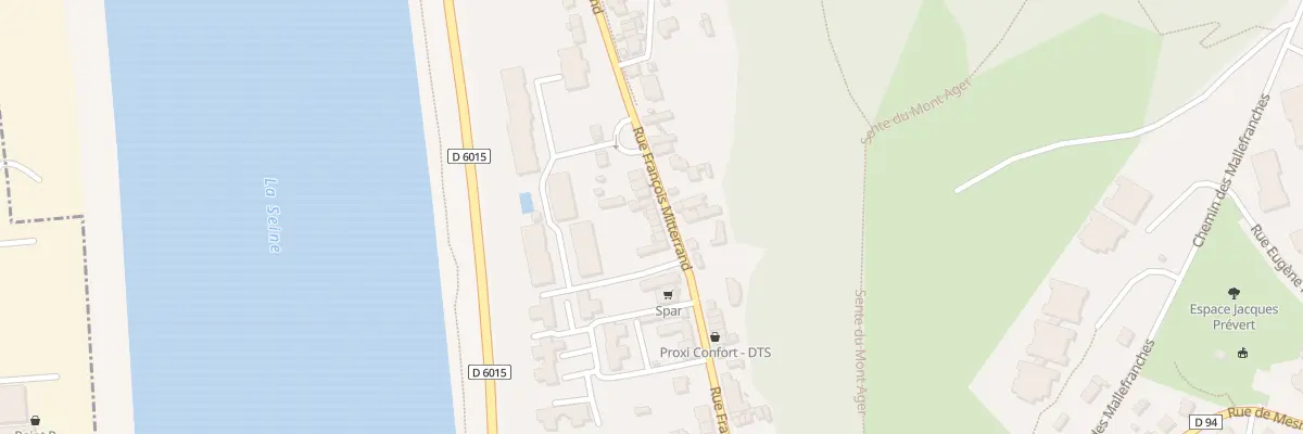 Plan du 113A Rue François Mitterrand à Amfreville-la-Mi-Voie