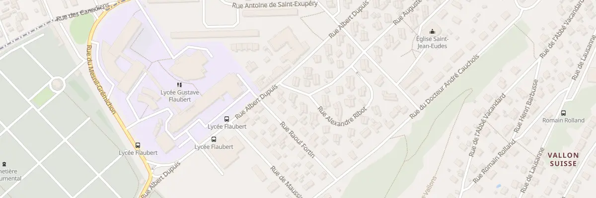 Plan du 4 Rue Auguste Leblond à Rouen