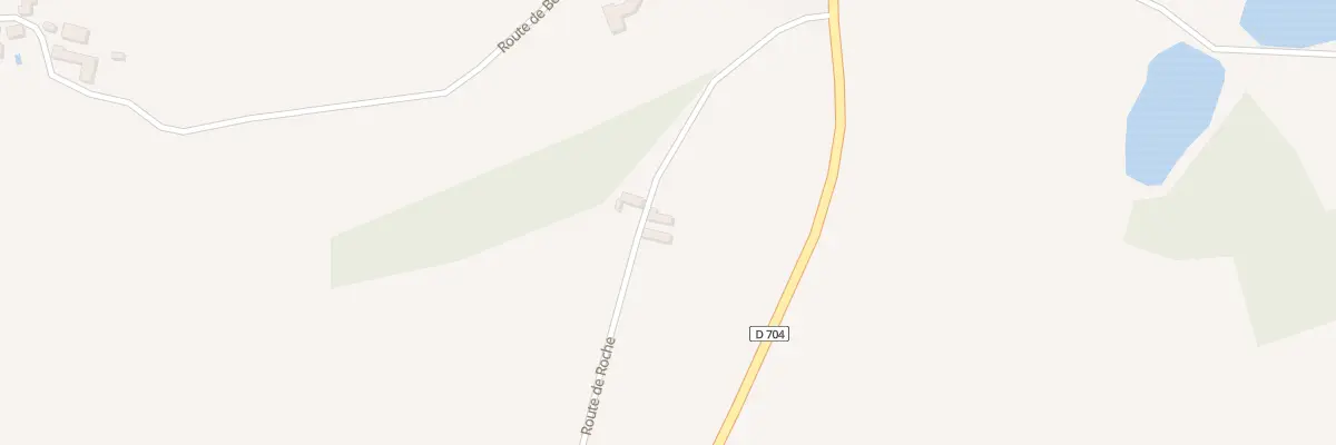 Plan du 231 Rte de Roche à Hautefort