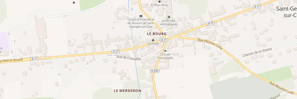 Plan du 21 Rue Marcel Bisault à Saint-Georges-sur-Cher