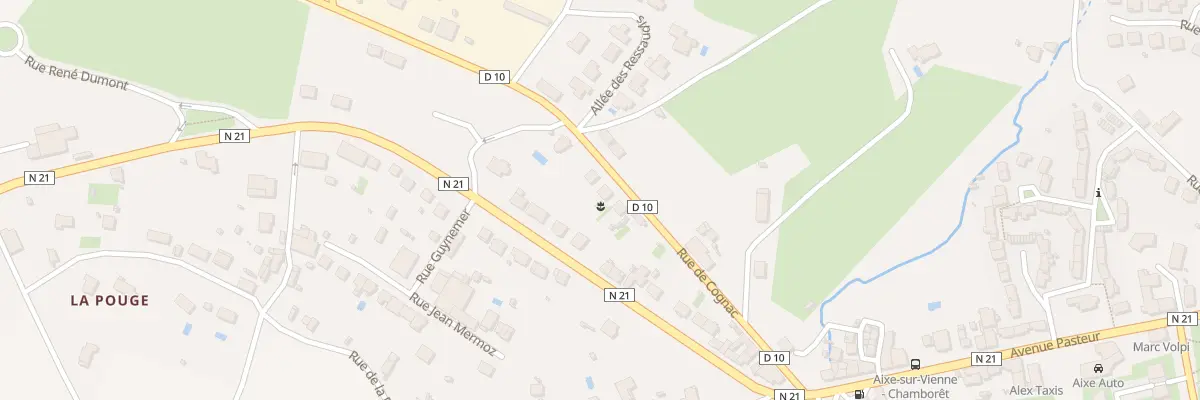 Plan du 25 Rue de Cognac à Aixe-sur-Vienne