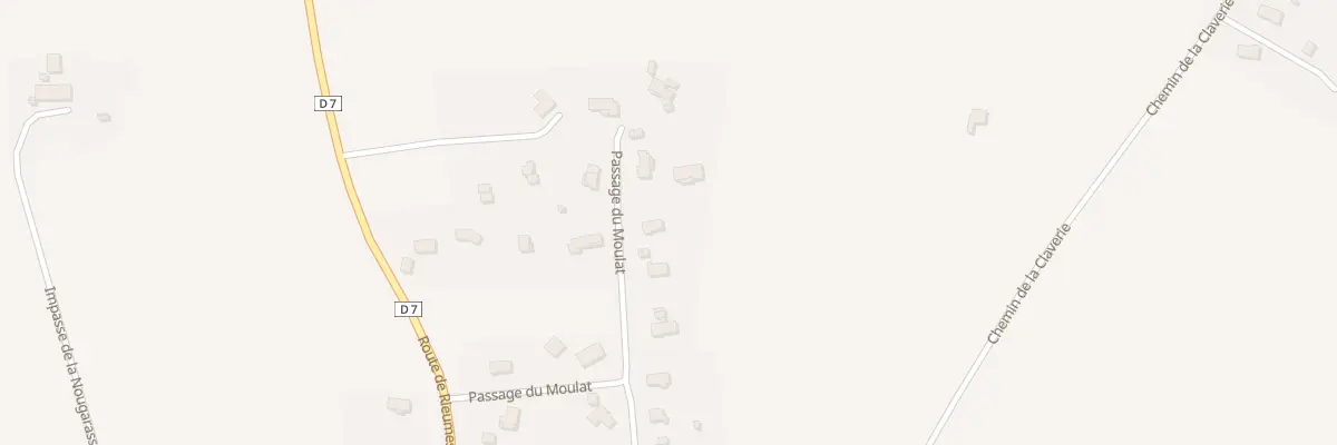 Plan du 5007F Moulat à Labastide-Clermont