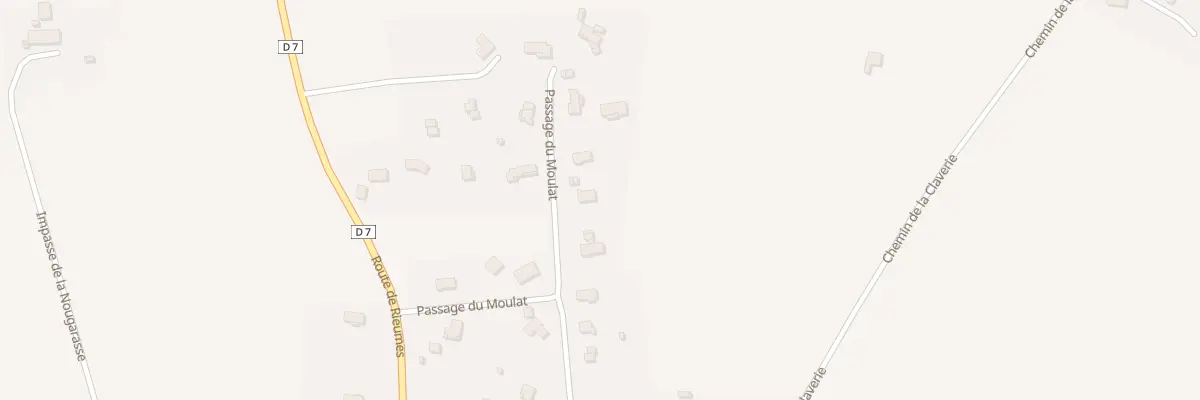 Plan du 5010F Moulat à Labastide-Clermont