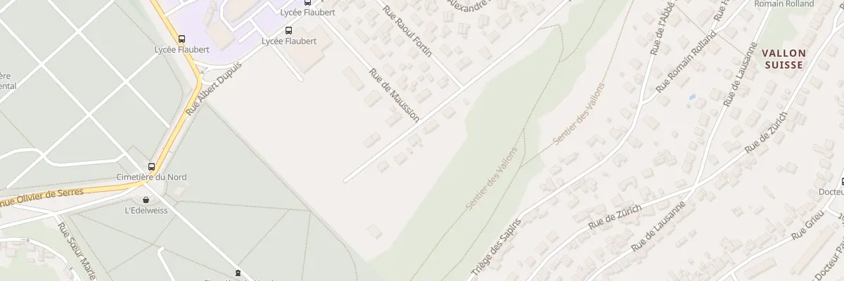 Plan du 12 Rue du Doc Andre Cauchois à Rouen
