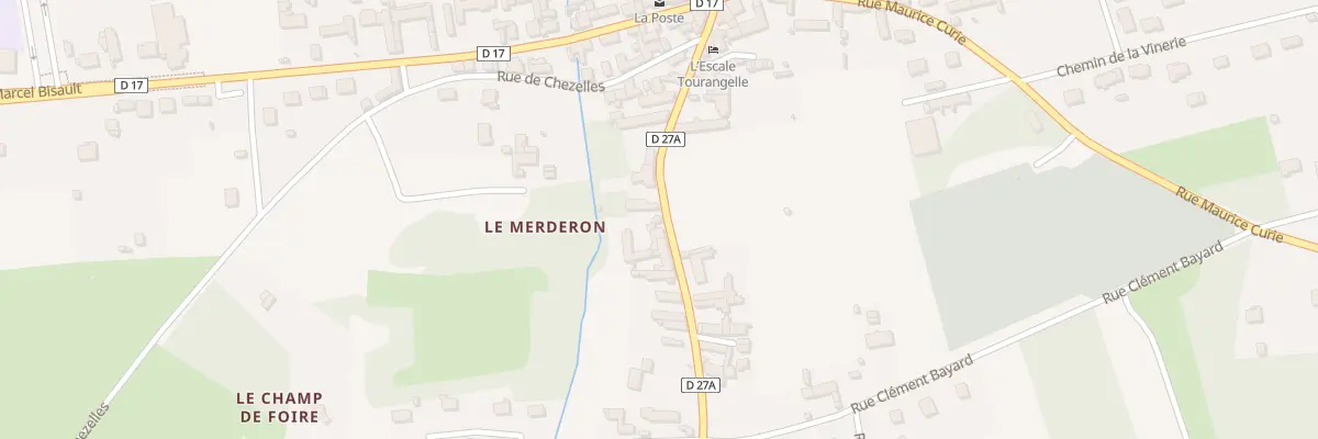 Plan du 34 Rue Gilbert Michel à Saint-Georges-sur-Cher
