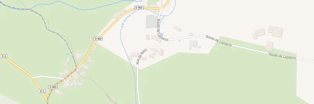 Plan du 57 Rue de Bazy à Tourtouse