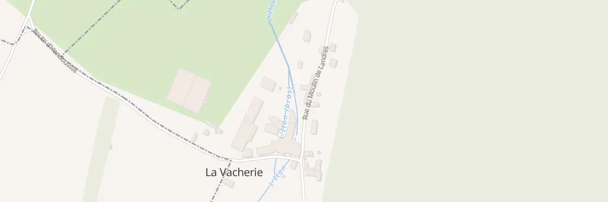 Plan du 4 Rue du Moulin de Landres à La Vacherie