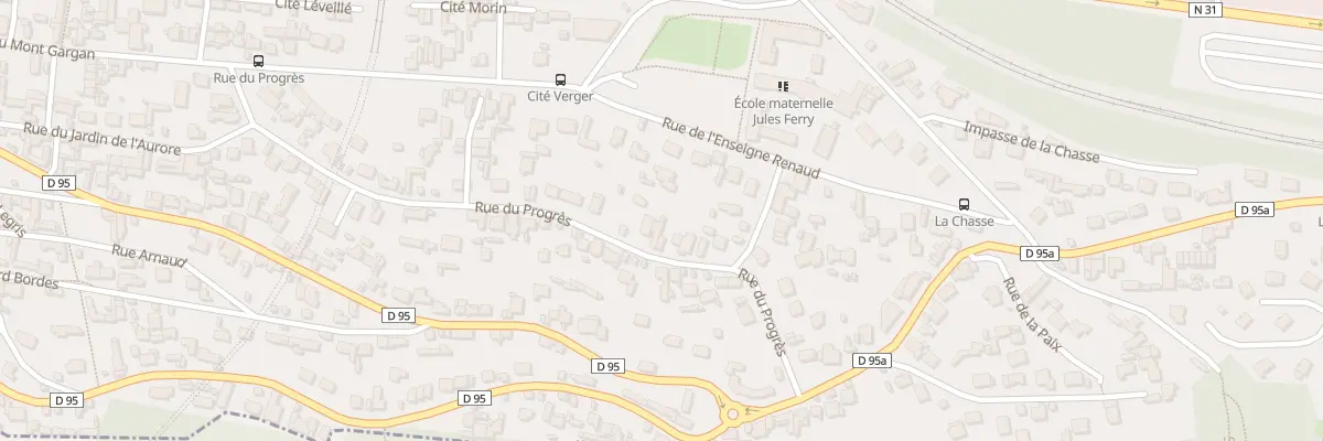 Plan du 12 Rue du Progrès à Rouen