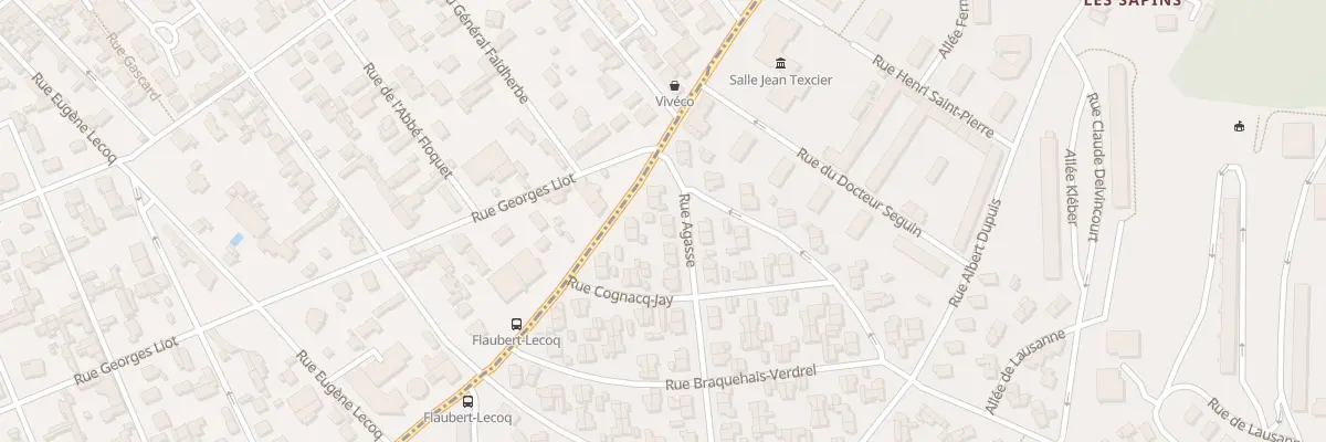 Plan du 31 Rue Agasse à Rouen