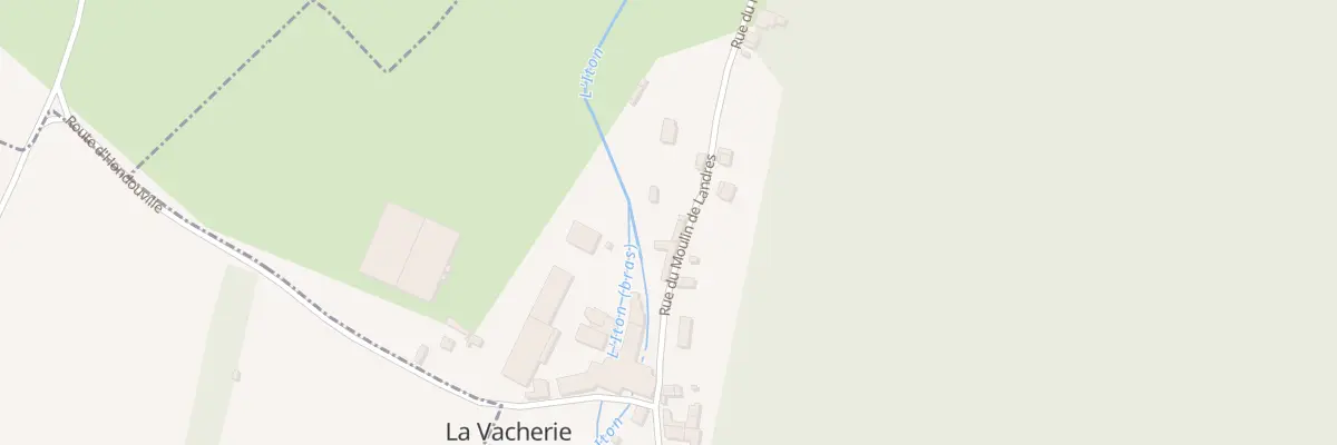 Plan du 6 Rue du Moulin de Landres à La Vacherie