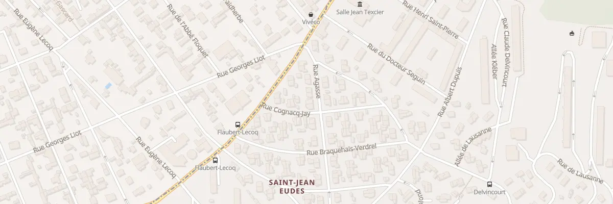 Plan du 23 Rue Agasse à Rouen
