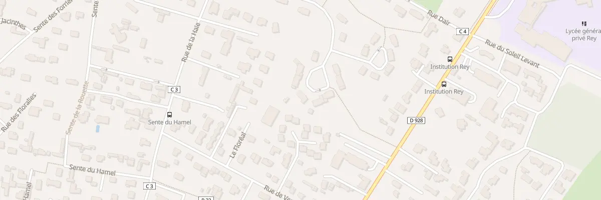 Plan du 340 Rue Robert Guiscard à Bois-Guillaume