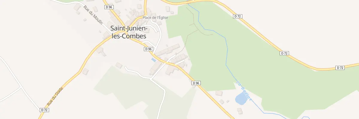 Plan du 1 Imp des Ecoles à Saint-Junien-les-Combes