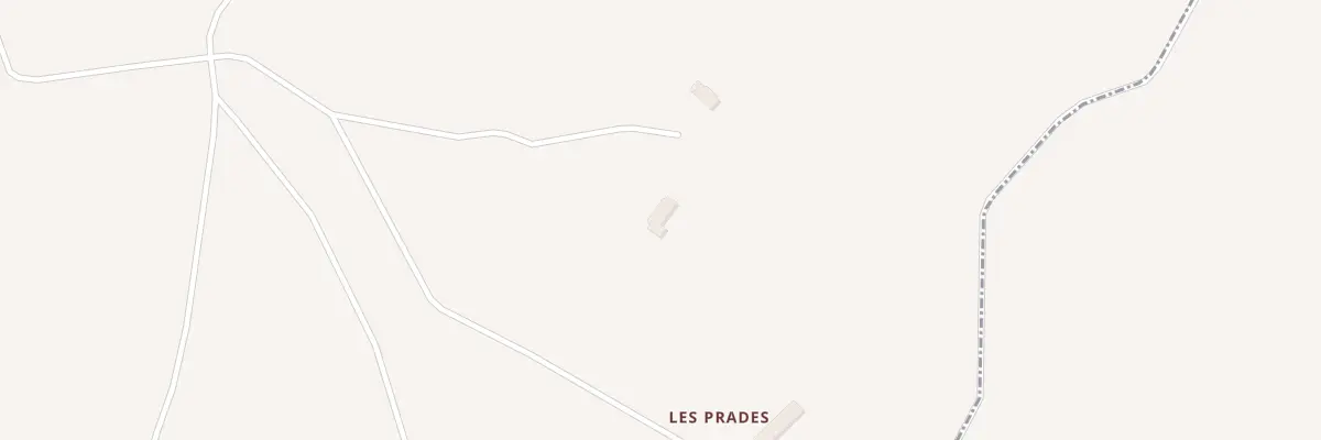 Plan du 1 Les Prades à Lavignac