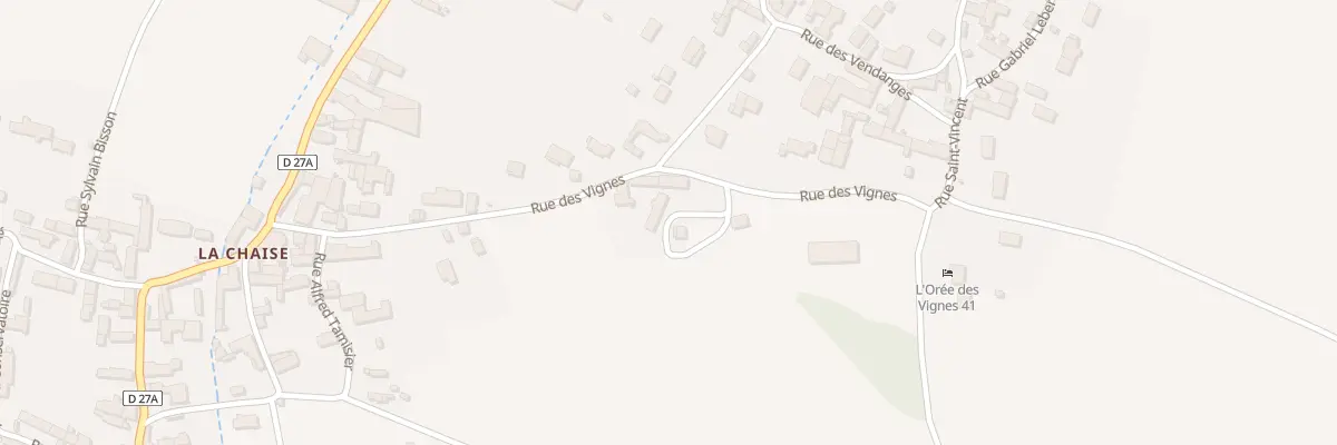 Plan du 24 Rue des Vignes à Saint-Georges-sur-Cher