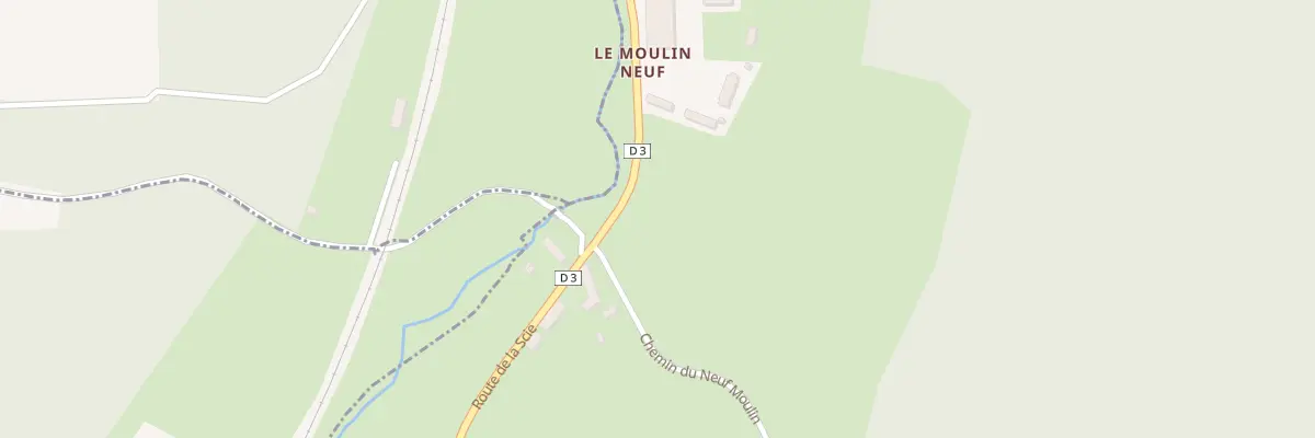 Plan du 5009 Le Moulin Neuf à Gonneville-sur-Scie