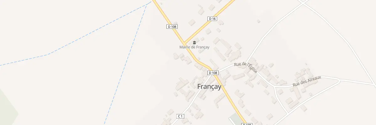Plan du 2 Rue du Perche à Françay