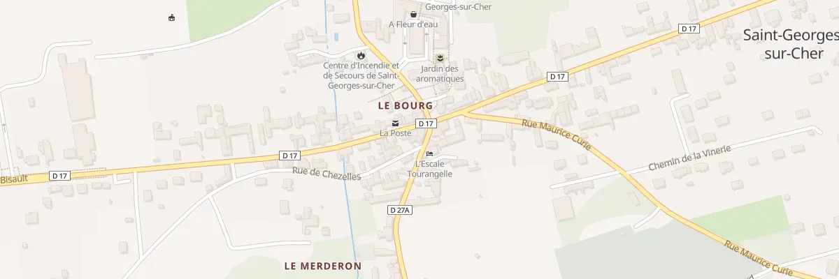 Plan du 6 Rue Gilbert Michel à Saint-Georges-sur-Cher