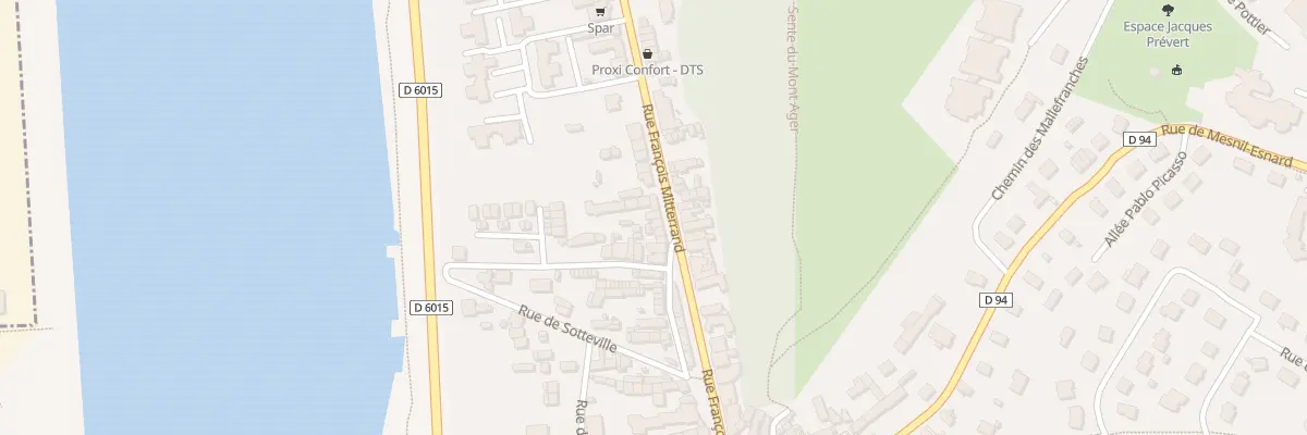 Plan du 79 Rue François Mitterrand à Amfreville-la-Mi-Voie