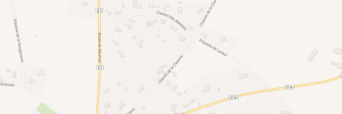 Plan du 5005F Les Abadiats à Labastide-Clermont