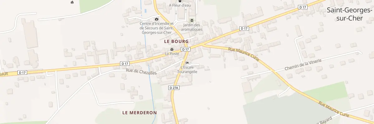 Plan du 5 Rue Gilbert Michel à Saint-Georges-sur-Cher