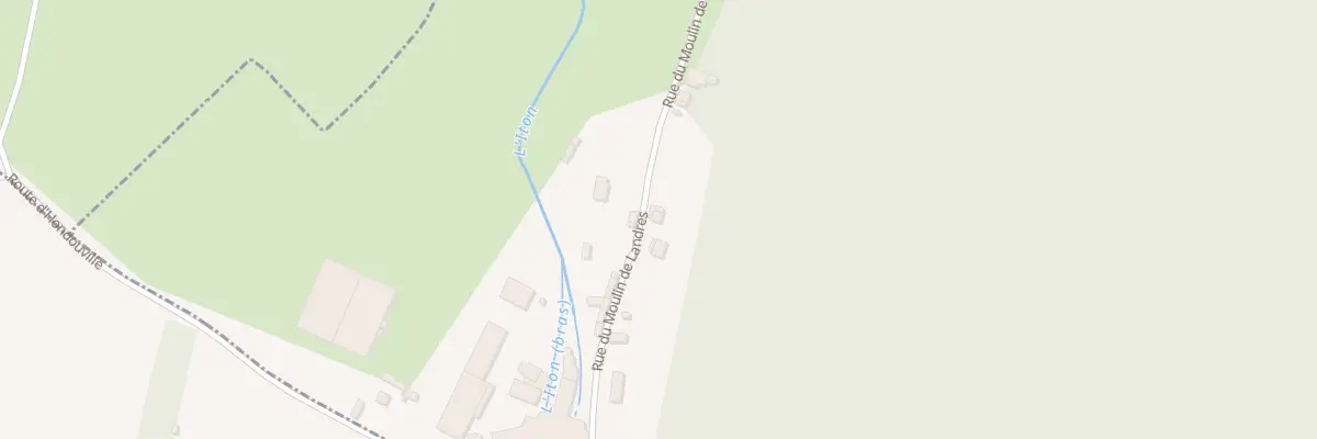 Plan du 9 Rue du Moulin de Landres à La Vacherie