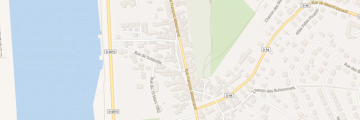 Plan du 67 Rue François Mitterrand à Amfreville-la-Mi-Voie