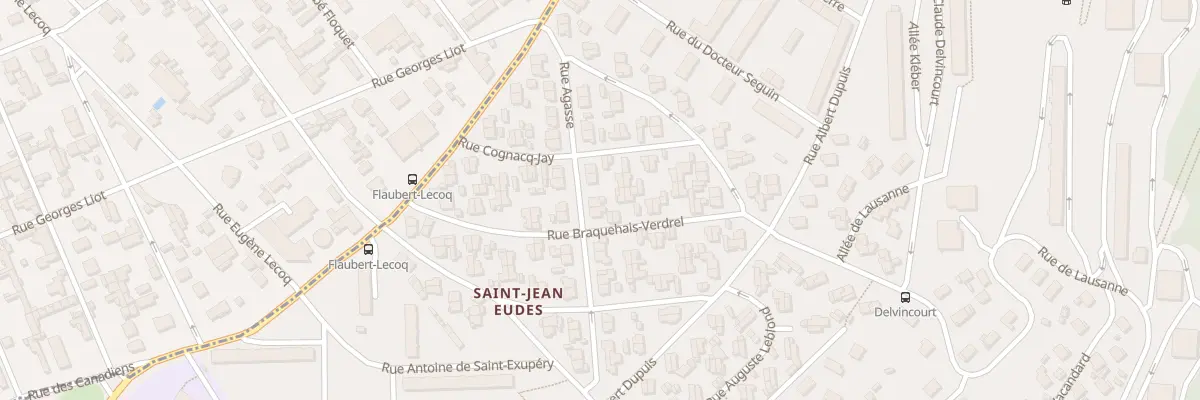 Plan du 20 Rue Agasse à Rouen