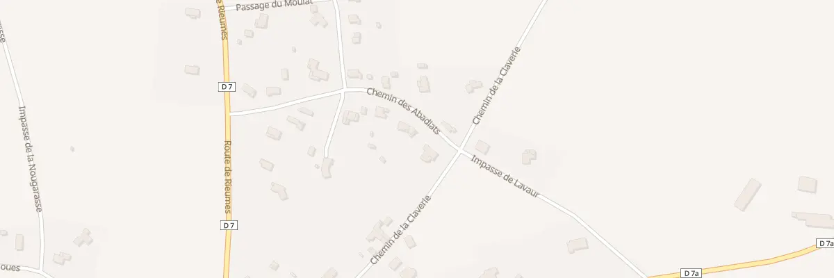 Plan du 224 Che des Abadiats à Labastide-Clermont