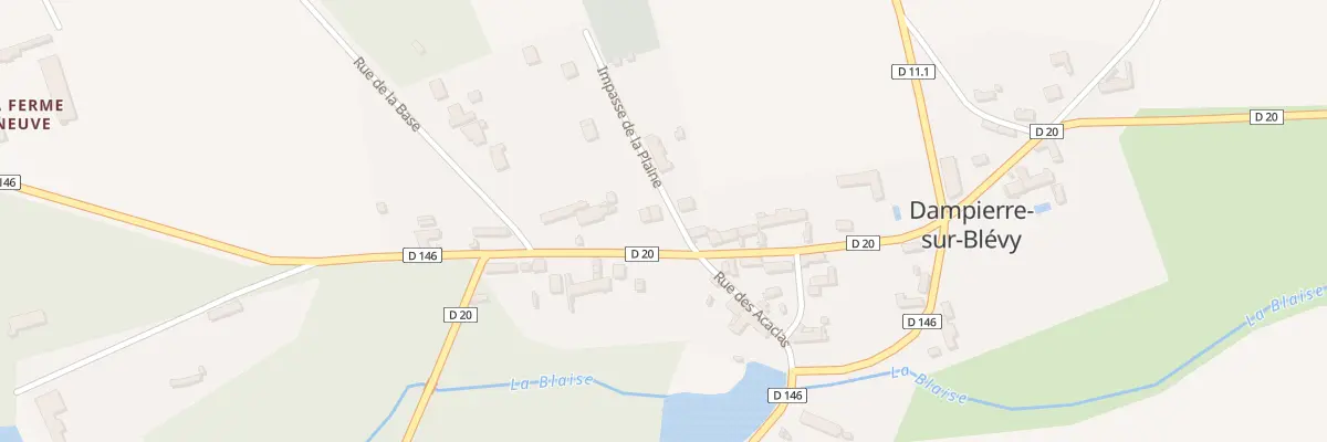 Plan du 1B Imp de la Plaine à Maillebois