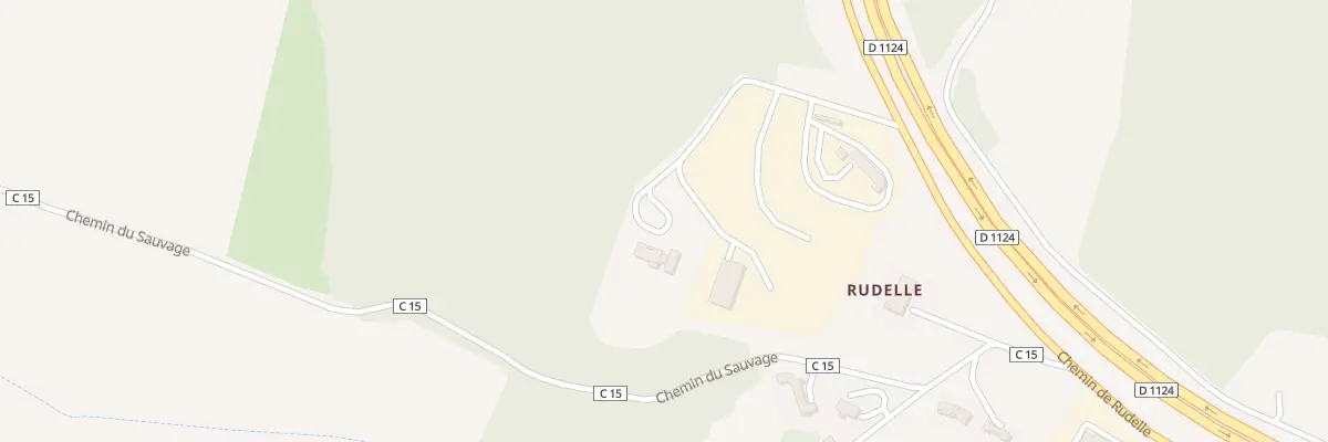 Plan du 2444 Che de Rudelle à L’Isle-Jourdain