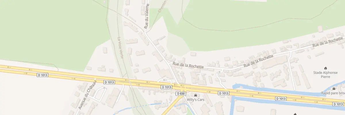 Plan du 184 Rue de la Rochette à Évreux