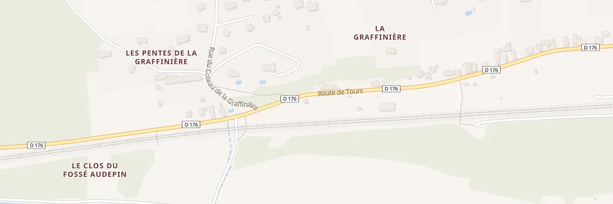 Plan du 5 Rte de Tours à Chissay-en-Touraine