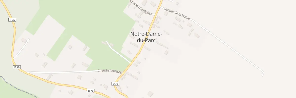 Plan du 5034 Le Village à Notre-Dame-du-Parc